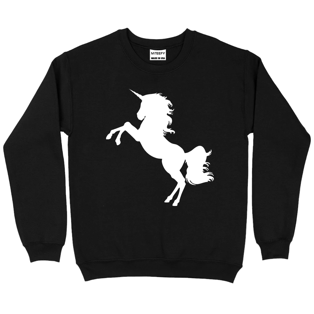 Mythical Unicorn Sweatshirt - Black