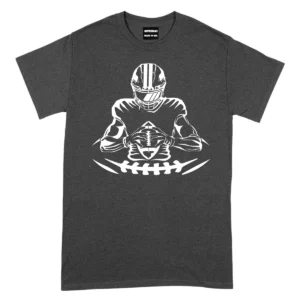 Football Player TShirt - DarkGrey