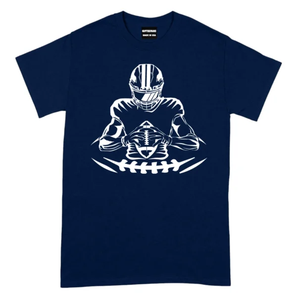 Football Player TShirt - Navy