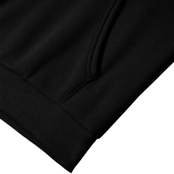 Football Player Hoodie - Black