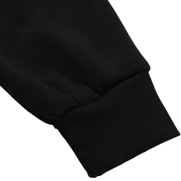 Football Player Hoodie - Black