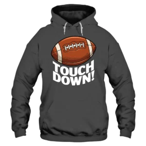 Touchdown Football Hoodie - DarkGrey