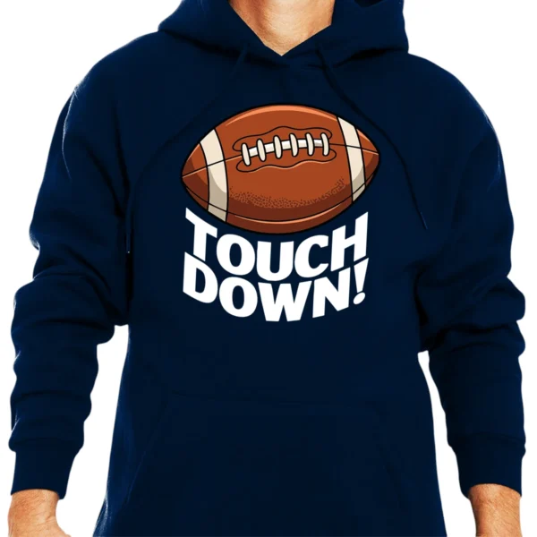 Touchdown Football Hoodie - Navy