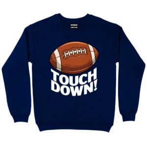 Touchdown Football Sweatshirt - Navy