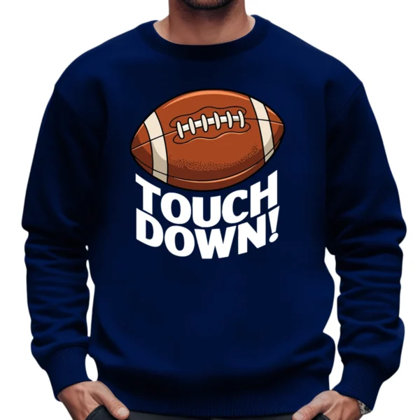 Touchdown Football Sweatshirt - Navy