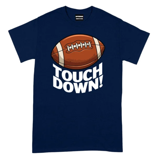 Touchdown Football TShirt - Navy