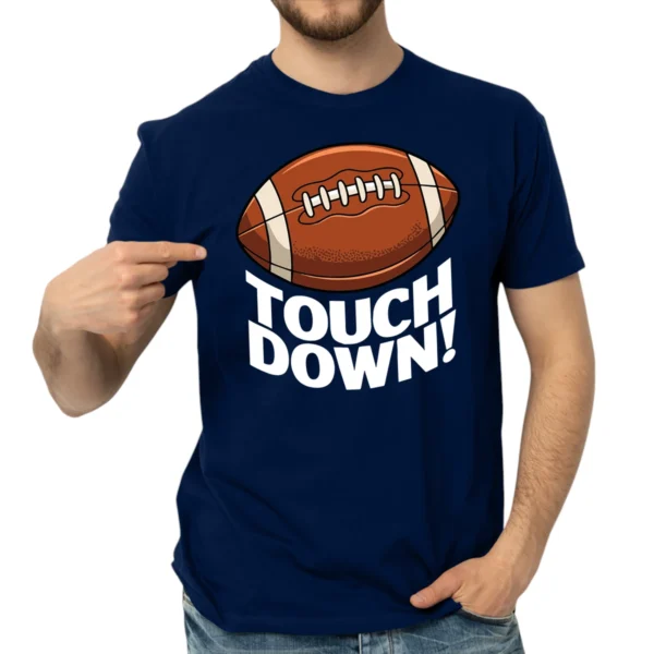 Touchdown Football TShirt - Navy