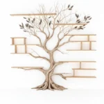 Handcrafted Tree Bookshelf - Ancient Tree Design, Unique Home Decoration