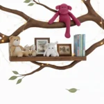 Bookcase Wall Decoration Tree Branches Made From Natural Trees Removable Classic Style